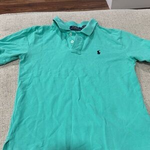 Polo by Ralph Lauren Aqua Polo Shirt